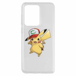 Чехол для Samsung S20 Ultra Ash's hat Pikachu - PrintSalon