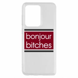 Чехол для Samsung S20 Ultra Bonjour bitches - PrintSalon