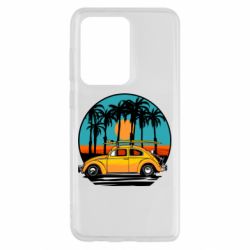 Чехол для Samsung S20 Ultra Car and sunset - PrintSalon