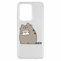 Чехол для Samsung S20 Ultra Cat with a letter - PrintSalon