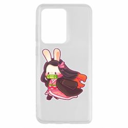Чехол для Samsung S20 Ultra Chibi Bunny Kamado Nezuko