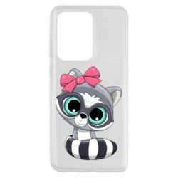 Чехол для Samsung S20 Ultra Cute raccoon - PrintSalon