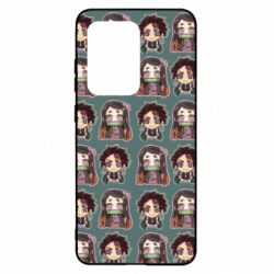 Чехол для Samsung S20 Ultra Cute Tanjiro with Nezuko