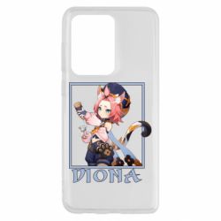 Чехол для Samsung S20 Ultra Diona Genshin Impact - PrintSalon
