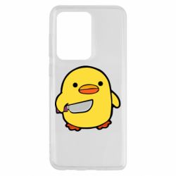 Чохол для Samsung S20 Ultra Duckling With A Knife - PrintSalon