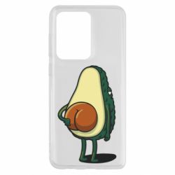 Чехол для Samsung S20 Ultra Funny avocado - PrintSalon