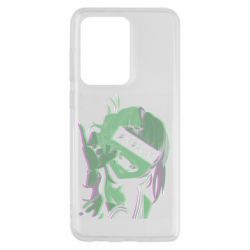 Чехол для Samsung S20 Ultra Himiko Toga glitch