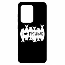 Чохол для Samsung S20 Ultra I Love Fishing - PrintSalon