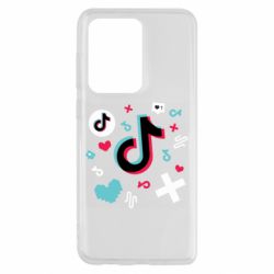 Чехол для Samsung S20 Ultra Icons TIK TOK - PrintSalon