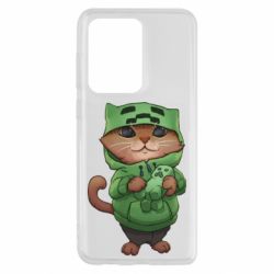 Чехол для Samsung S20 Ultra Кот Майнкрафт - PrintSalon