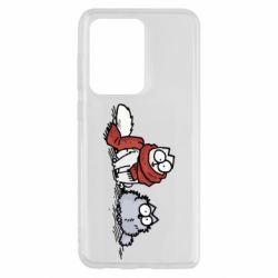 Чехол для Samsung S20 Ultra Кот Саймона Зима - PrintSalon