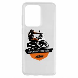 Чехол для Samsung S20 Ultra KTM Sportmotorcycle Art - PrintSalon