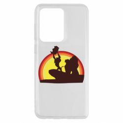 Чохол для Samsung S20 Ultra Lion king silhouette - PrintSalon