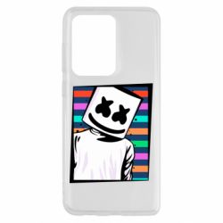 Чехол для Samsung S20 Ultra Marshmello Colorful Portrait - PrintSalon
