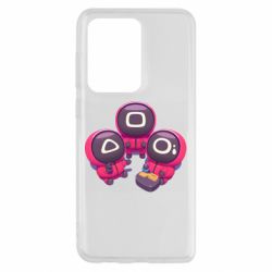 Чехол для Samsung S20 Ultra Милые солдаты из игры в кальмара - PrintSalon