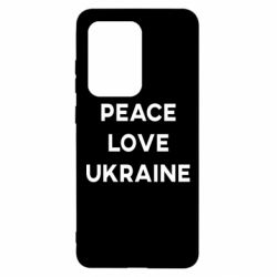 Чехол для Samsung S20 Ultra Мир, любовь, Украина - PrintSalon