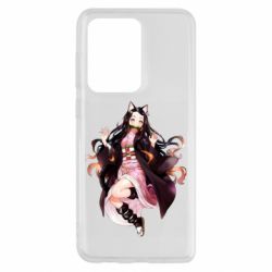 Чехол для Samsung S20 Ultra Nezuko cat