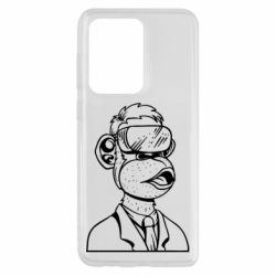 Чехол для Samsung S20 Ultra Обезьяна в виртуальных очках - PrintSalon