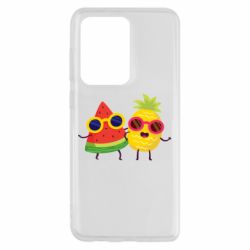 Чехол для Samsung S20 Ultra Pineapple with watermelon - PrintSalon