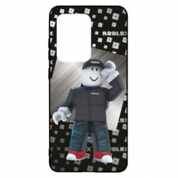 Чохол для Samsung S20 Ultra Roblox And Metal Logo - PrintSalon