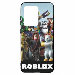 Чехол для Samsung S20 Ultra Roblox персонажи - PrintSalon