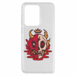 Чехол для Samsung S20 Ultra Skull face - PrintSalon