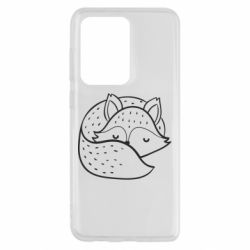 Чехол для Samsung S20 Ultra Sleeping fox - PrintSalon