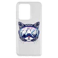 Чехол для Samsung S20 Ultra Snowboard Cat - PrintSalon