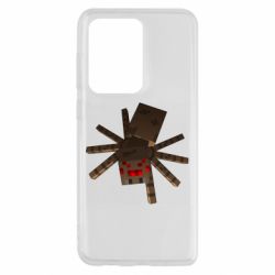 Чехол для Samsung S20 Ultra Spider from Minecraft - PrintSalon