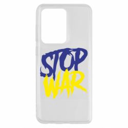 Чехол для Samsung S20 Ultra Stop this war - PrintSalon