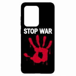 Чехол для Samsung S20 Ultra Stop War - PrintSalon