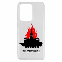 Чехол для Samsung S20 Ultra Welcome to Hell - PrintSalon