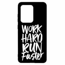 Чохол для Samsung S20 Ultra Work hard run faster - PrintSalon