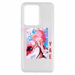 Чехол для Samsung S20 Ultra Yae Miko art - PrintSalon