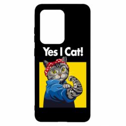 Чехол для Samsung S20 Ultra Yes I Cat - PrintSalon
