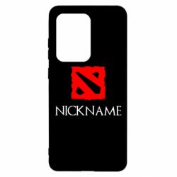 Чехол для Samsung S20 Ultra Your nickname Dota2 - PrintSalon