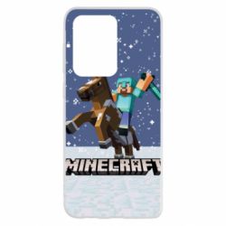 Чохол для Samsung S20 Ultra Зимовий Майнкрафт - PrintSalon