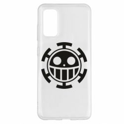 Чехол для Samsung S20 Ван Пис флаг Трафальгара - PrintSalon