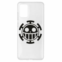 Чехол для Samsung S20+ Ван Пис флаг Трафальгара - PrintSalon