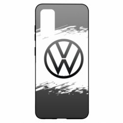 Чохол для Samsung S20 Volkswagen logo and grunge - PrintSalon
