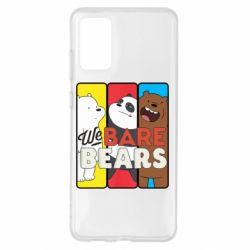 Чехол для Samsung S20+ We bare bears collage - PrintSalon
