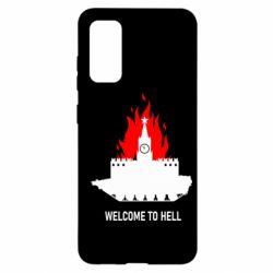 Чехол для Samsung S20 Welcome to Hell - PrintSalon