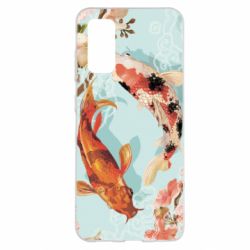 Чехол для Samsung S20 Японские Рыбы Кои-PrintSalon Чехол для Samsung S20 Японские Рыбы Кои