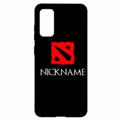 Чехол для Samsung S20 Your nickname Dota2 - PrintSalon
