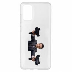 Чохол для Samsung S20+ Зеленський зі зброєю-PrintSalon Чохол для Samsung S20+ Зеленський зі зброєю