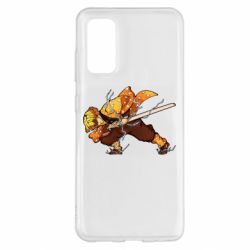 Чехол для Samsung S20 Zenitsu Demon Slayer - PrintSalon
