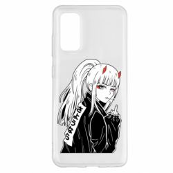 Чехол для Samsung S20 Zero Two Art - PrintSalon