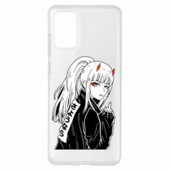 Чехол для Samsung S20+ Zero Two Art - PrintSalon