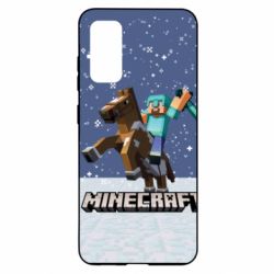 Чохол для Samsung S20 Зимовий Майнкрафт - PrintSalon