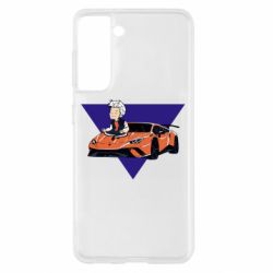 Чехол для Samsung S21 A4 Lamba - PrintSalon